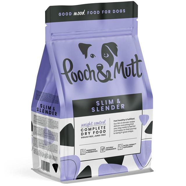 Pooch & Mutt Slim & Slender Complete Dry Dog Food, 2kg