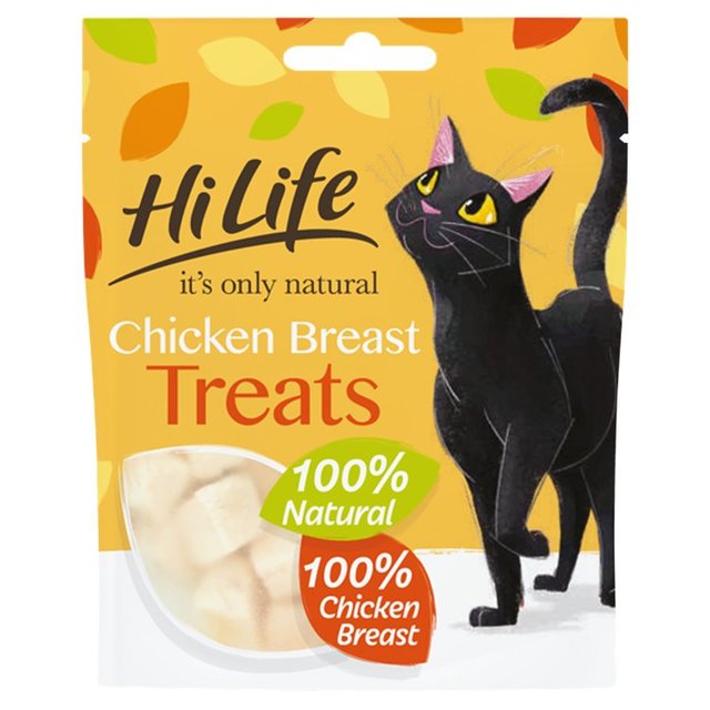 HiLife It’s Only Natural Chicken Breast Cat Treats, 10g