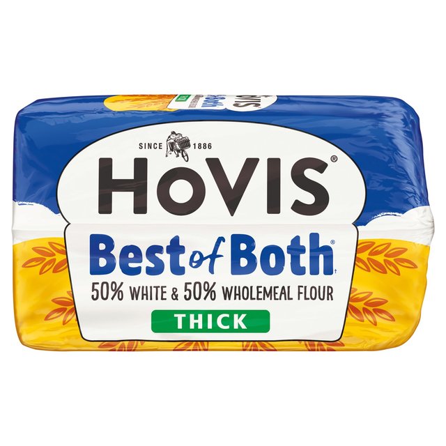 Hovis Best of Both Thick Square Cut Loaf, 800g