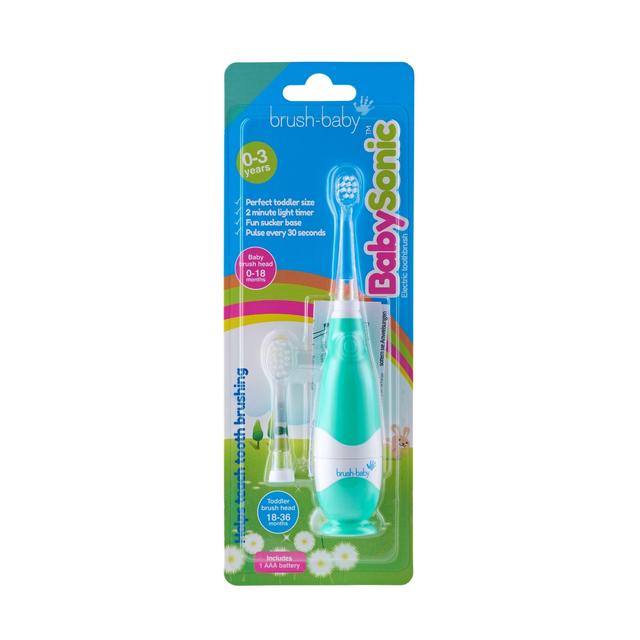Brush-Baby BabySonic Electric Toothbrush, 0-3 Years, 0-3 Years