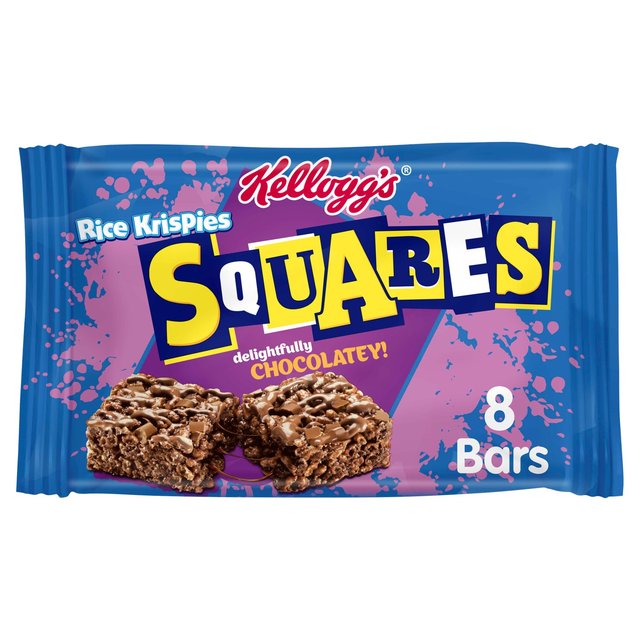 Kellogg’s Squares Totally Chocolatey, 8 x 34g
