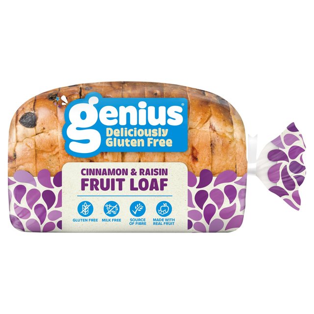 Genius Gluten Free Spicy Fruit Loaf, 400g