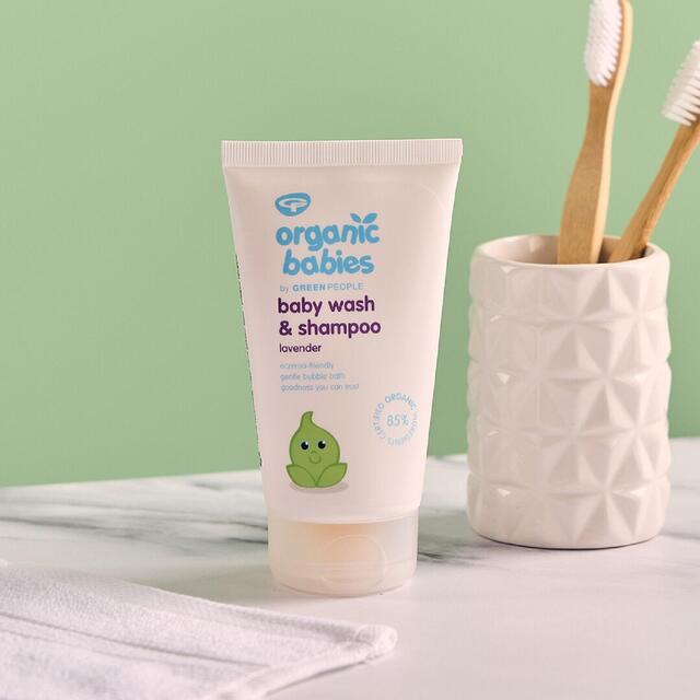 green people baby wash