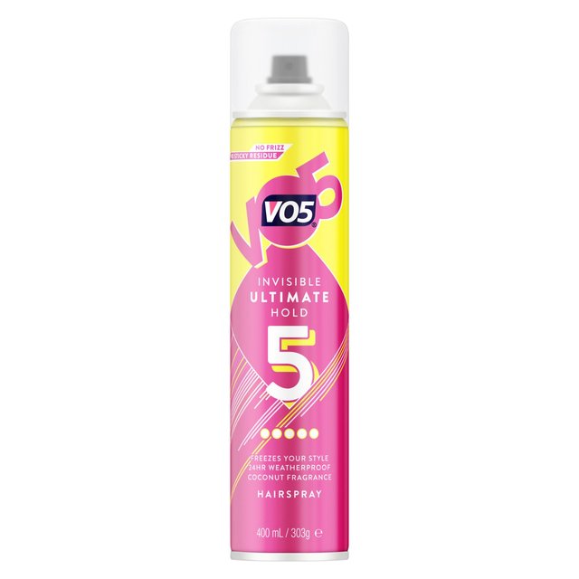 VO5 Ultimate Hold Hairspray, 400ml