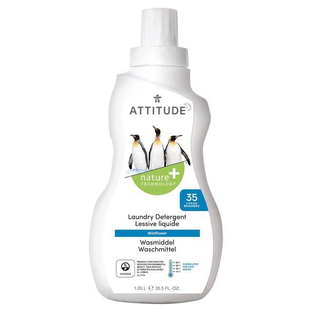 Attitude Laundry Detergent Wildflowers 35 Washes, 1.05L