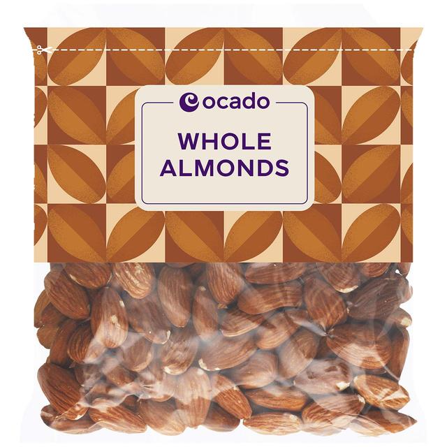 Ocado Whole Almonds, 200g