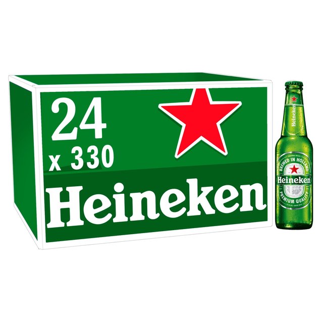 Heineken Refreshing 24x330ml Premium Lager, 24 x 330ml