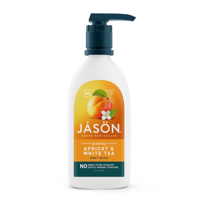 Jason Vegan Apricot Satin Body Wash, 900ml