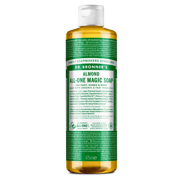 Dr. Bronner’s Almond All-One Magic Soap, 475ml