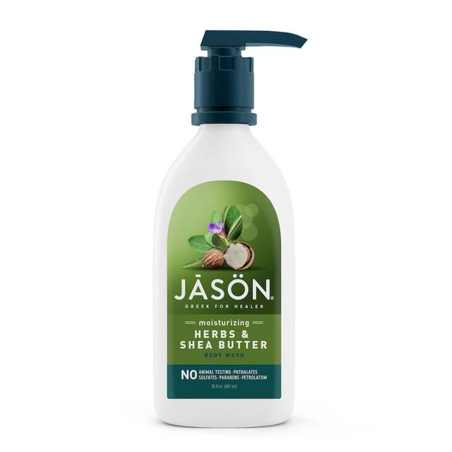 Jason Vegan Herbal Satin Body Wash Pump, 900ml