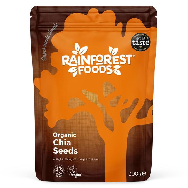 Rainforest Foods Organic Chia Seeds, 300g