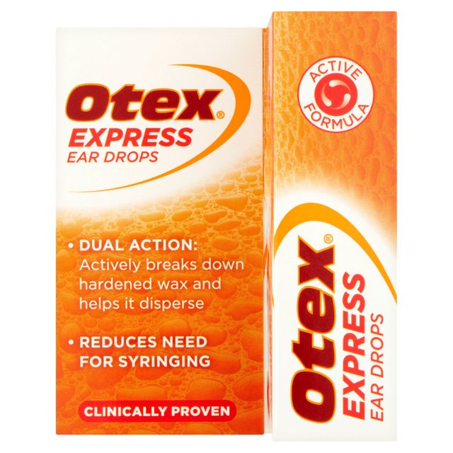 Otex Express Eardrops, 10ml