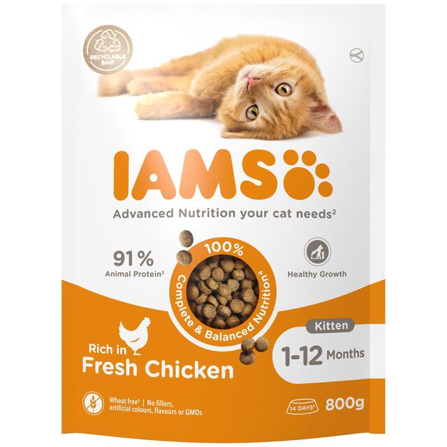 Iams Kitten Feeding Chart