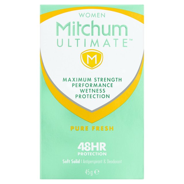 Mitchum Ultimate Pure Fresh Cream Antiperspirant Deodorant, 45g