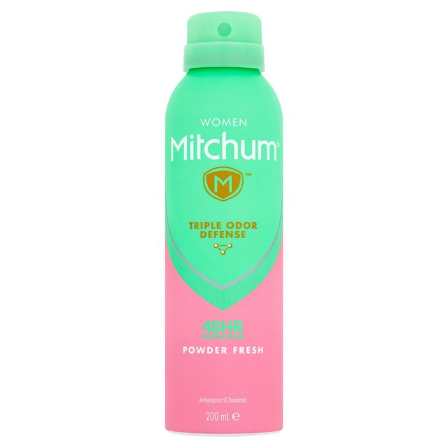 Mitchum Advanced Powder Fresh Anti-Perspirant Deodorant, 200ml