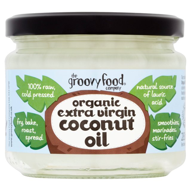 The Groovy Food Company Organic Extra Virgin Coconut Oil, 283ml