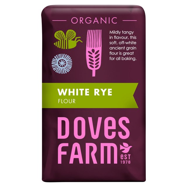 Doves Farm Organic White Rye Flour, 1kg