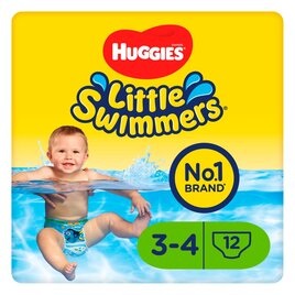 Huggies Little Swimmers Swim Nappies, Size 3-4 (7-15kg) | Ocado