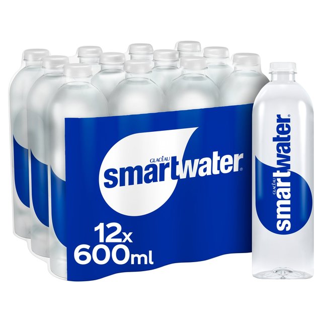 Glaceau Smartwater, 12 x 600ml