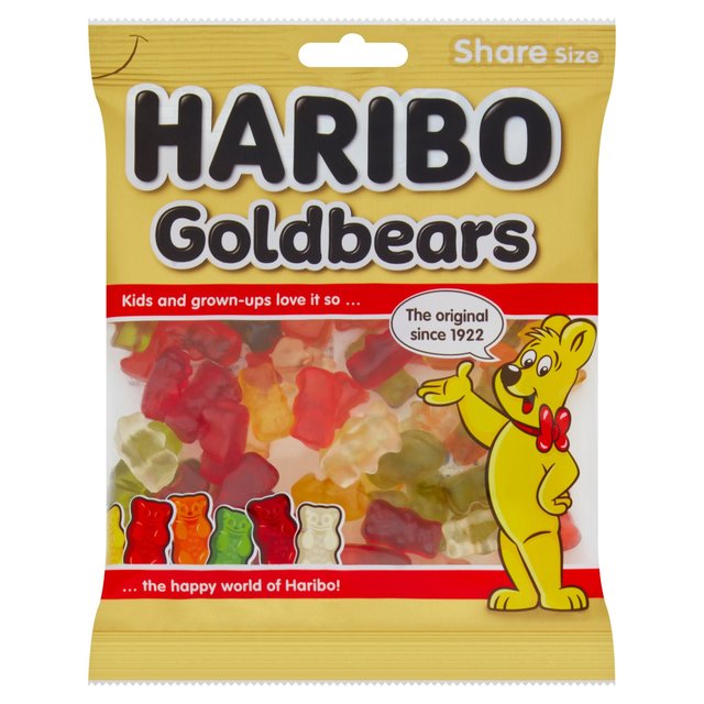 Haribo Goldbears Sweets Sharing Bag, 160g