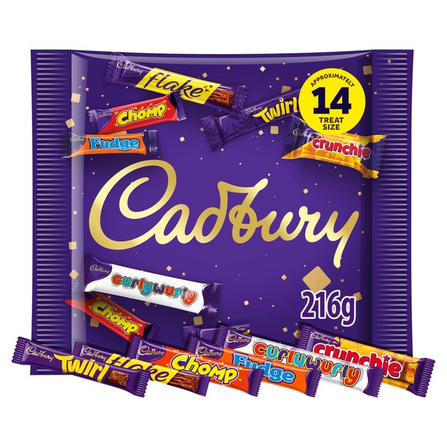 Cadbury Chocolate Heroes Family Treatsize Packs, 216g