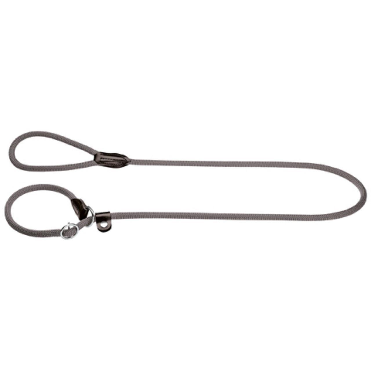 An image of Hunter Retriever Slip Lead Freestyle With Stop, Grey 170cm