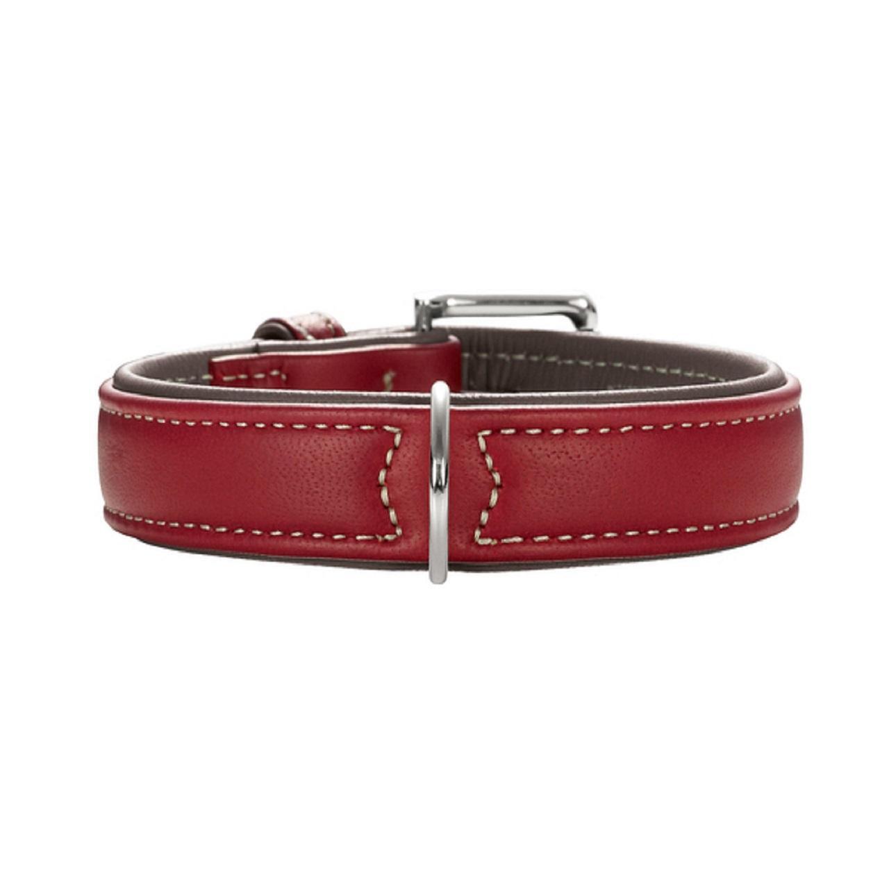 An image of Hunter Collar Canadian Elk Chilli & Mocca 55cm (Neck 42-48cm)