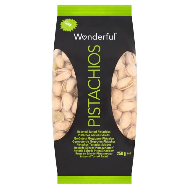 Wonderful Nuts & Fruit Wonderful Pistachios Roasted & Salted, 220g