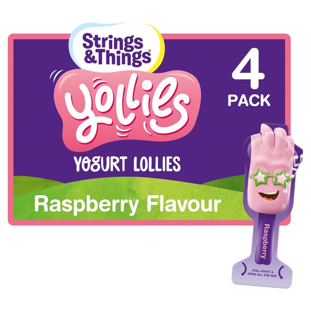 Yollies Raspberry Yogurt Lolly, 100g