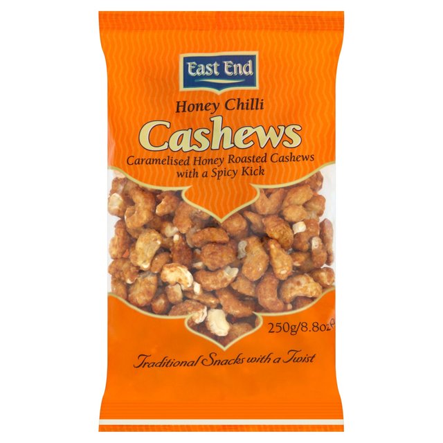 East End Honey Chilli Cashew Nuts, 250g