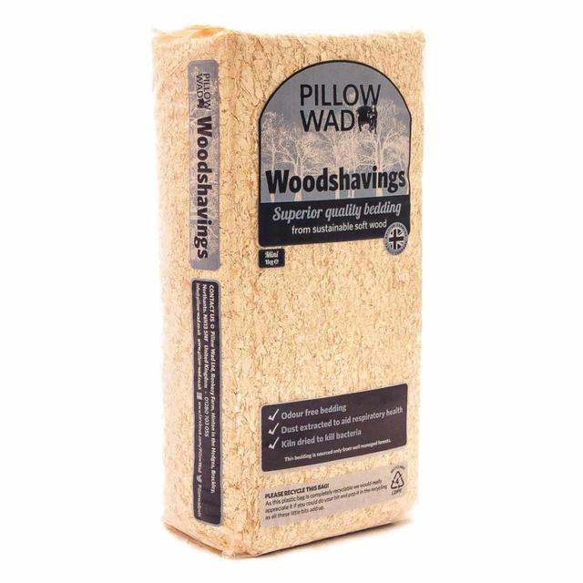 Pillow Wad Wood Shavings, Small, 1kg