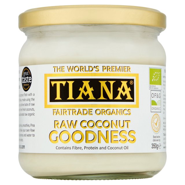 Tiana Organic Raw Coconut Goodness, 350g