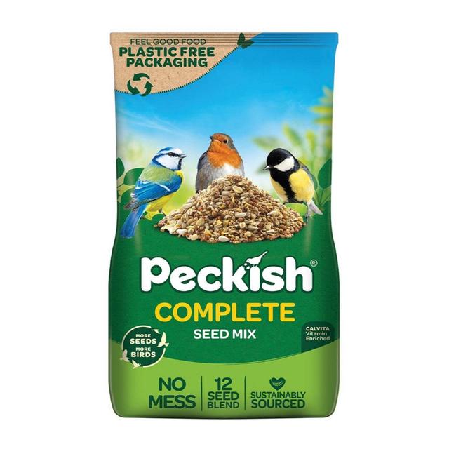 Peckish Complete Seed And Nut No Mess Wild Bird Food Mix, 12.75kg