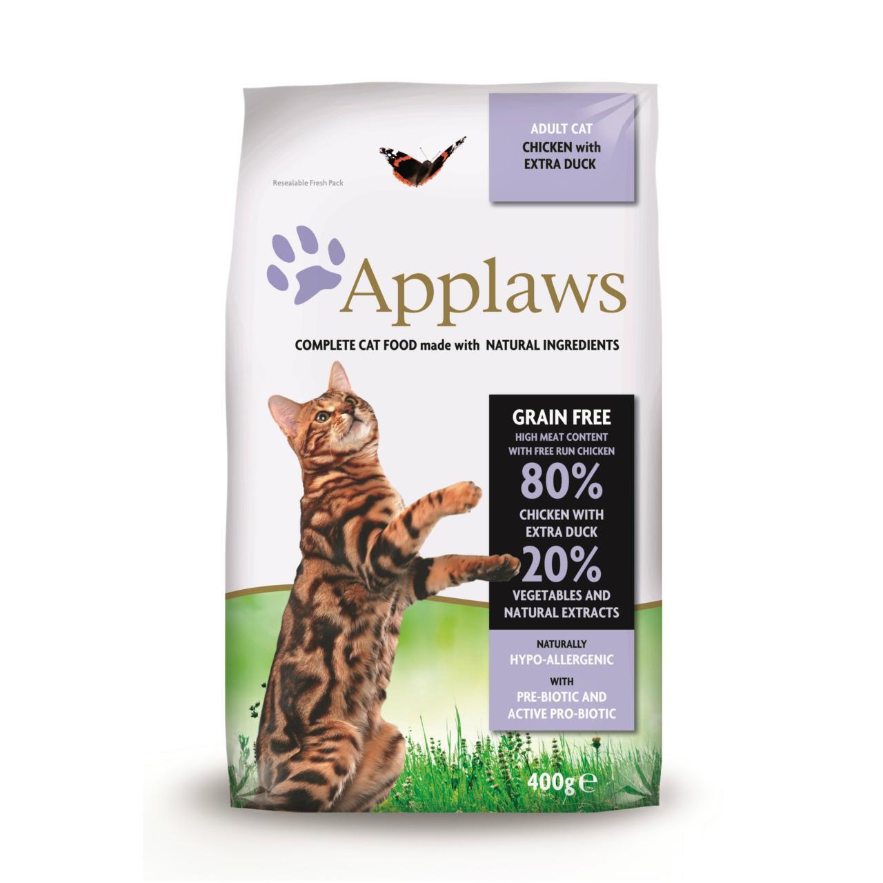 An image of Applaws Natural Complete Cat With Chicken & Extra Duck
