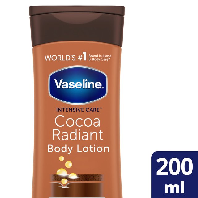 Vaseline Intensive Care Cocoa Radiant Body Lotion, 200ml