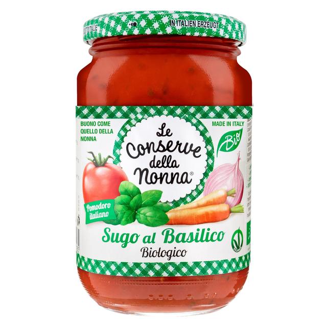 Le Conserve Della Nonna Organic Tomato & Basil Sauce, 350g