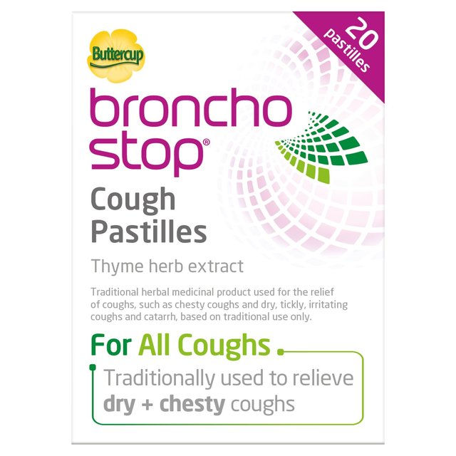 Bronchostop Cough Pastilles, 20 Per Pack