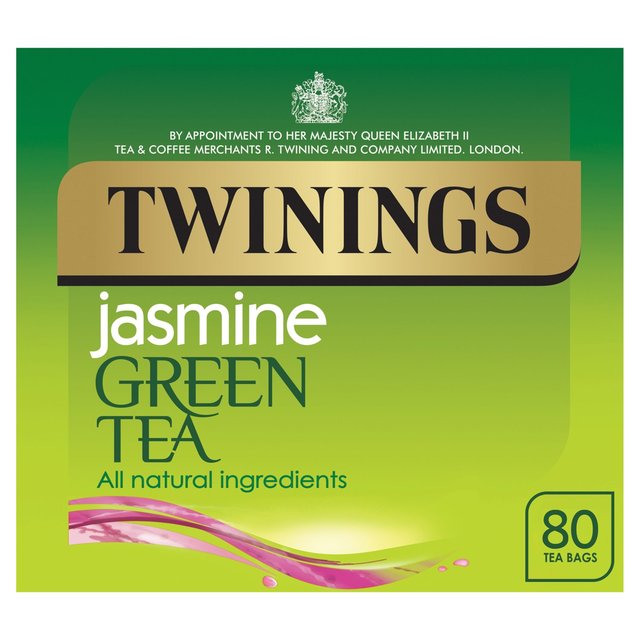 Twinings Jasmine Green Tea, 80 Tea Bags, 80 Per Pack