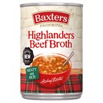 Baxters Favourites Highlanders Beef Broth Soup