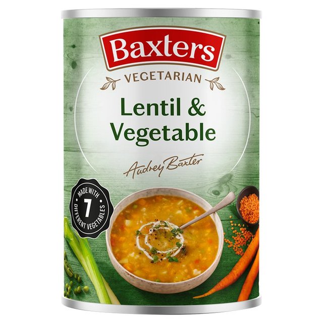 Baxters Vegetarian Lentil & Vegetable Soup, 400g