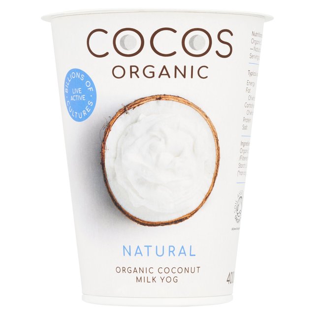 Cocos Organic Natural Coconut Yoghurt, 400g