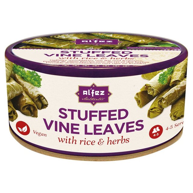 Al’Fez Stuffed Vine Leaves With Rice & Herbs, 280g