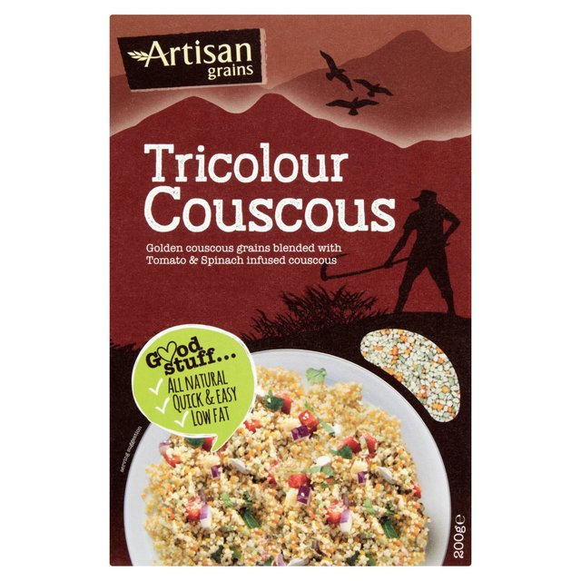 Artisan Grains Tricolour Couscous, 200g