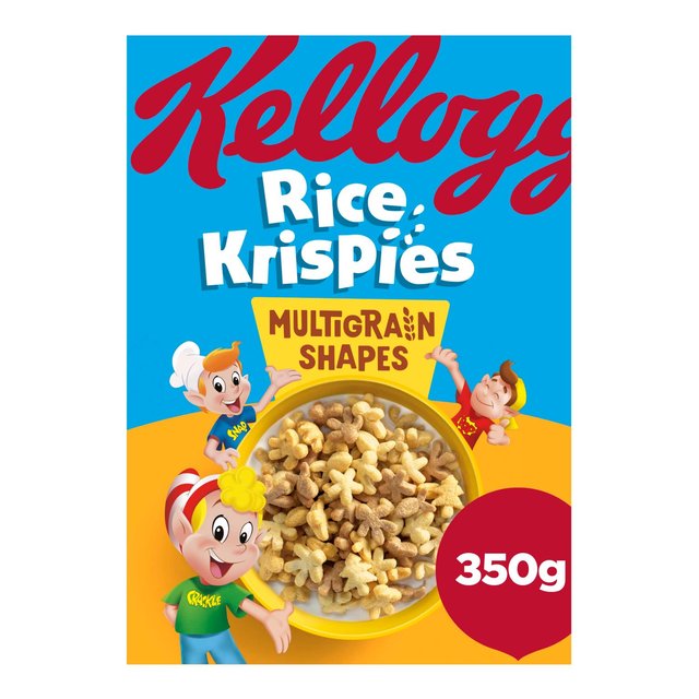 Kellogg’s Rice Krispies Multi-Grain Shapes, 350g