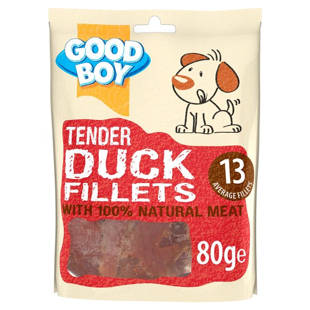 Good Boy Tender Duck Fillet Dog Treats, 80g