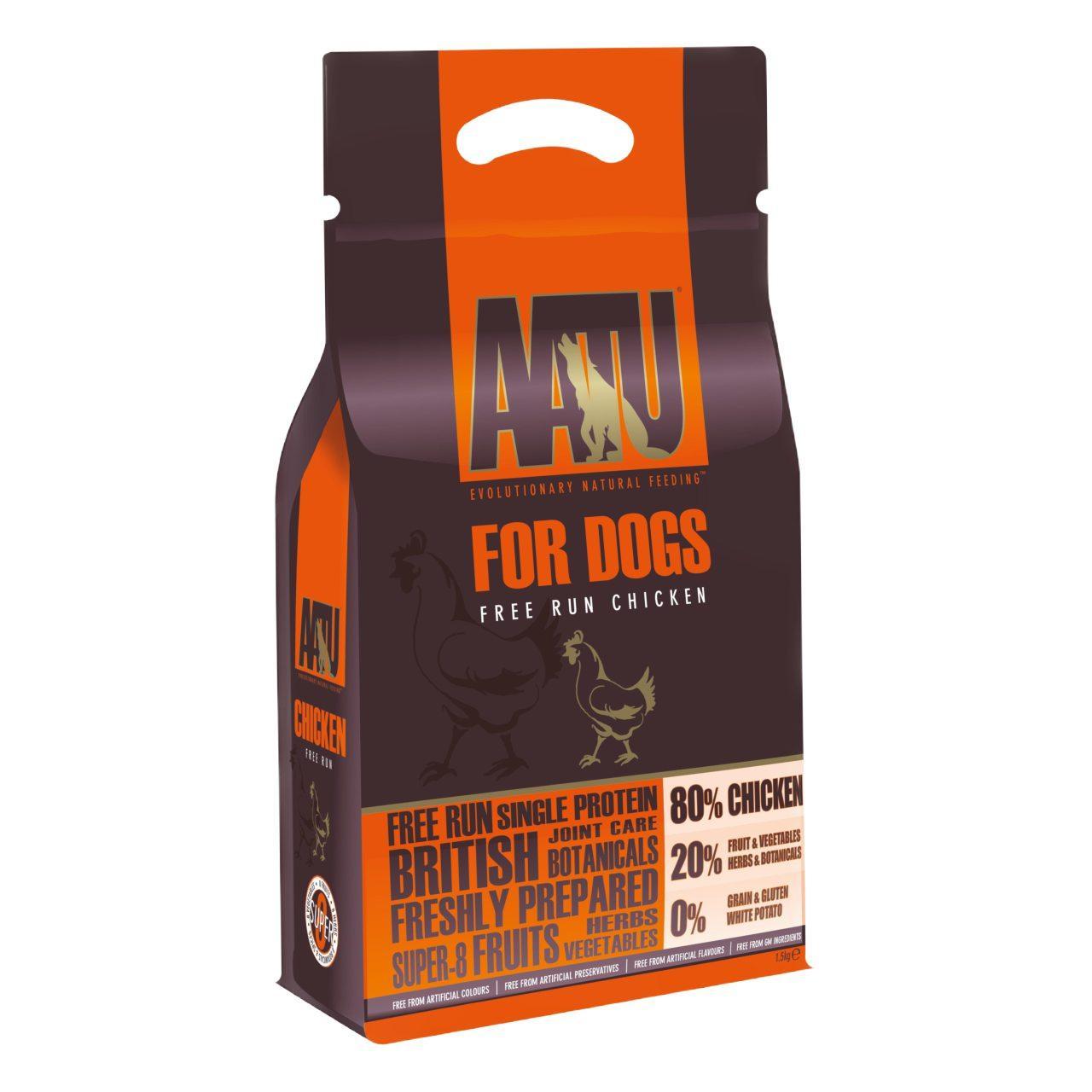 An image of AATU 80/20 Chicken Complete Grain Free Dry Dog Food