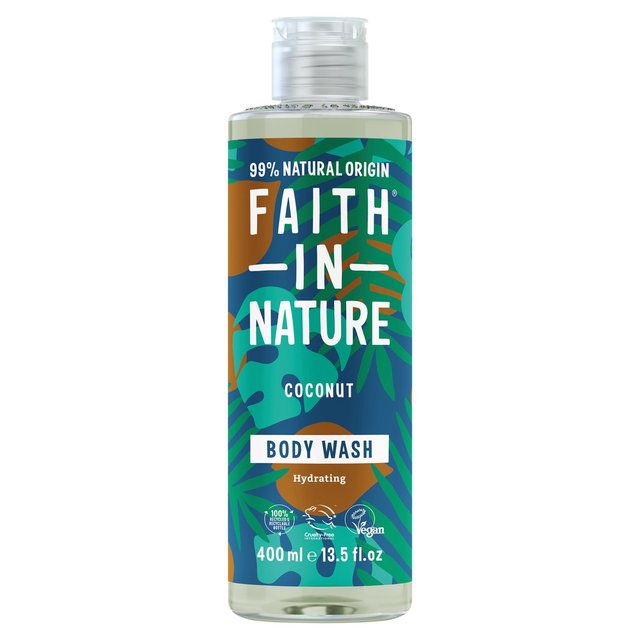 Faith in Nature Coconut Body Wash, 400ml