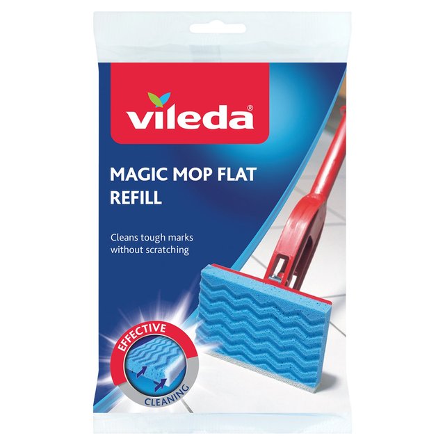 Vileda Magic Mop Flat Refill, One Size