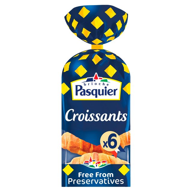 Brioche Pasquier Croissant, 6 Per Pack