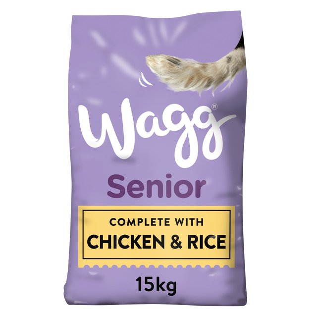 Wagg Complete Senior Dry Dog Food, 15kg